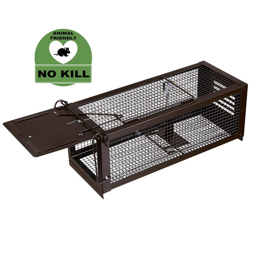 RatzFatz Gabbia Trappola in Metallo per Catturare Animali Vivi di 1 Pcs - Ilgrandebazar