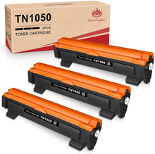 Carica l&#39;immagine nel visualizzatore di Gallery, Toner Kingdom - 3 Cartucce Toner Compatibili per Brother TN1050 Sostituzione TN-1050 per Brother HL-1112 HL-1110 HL-1210W HL-1212W DCP-1510 DCP-1610W DCP-1612W DCP-1512 MFC-1810 MFC-1910W (3 nero) TN1050 3B