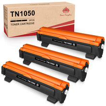 Carica l&#39;immagine nel visualizzatore di Gallery, Toner Kingdom - 3 Cartucce Toner Compatibili per Brother TN1050 Sostituzione TN-1050 per Brother HL-1112 HL-1110 HL-1210W HL-1212W DCP-1510 DCP-1610W DCP-1612W DCP-1512 MFC-1810 MFC-1910W (3 nero) TN1050 3B