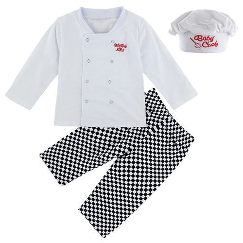 MOMBEBE COSLAND Bambino Neonato Chef Costume Abbigliamento Set con Cappello... - Ilgrandebazar