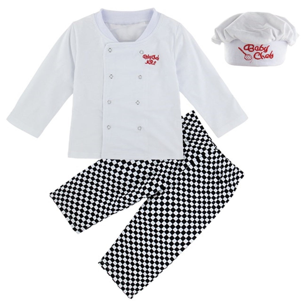MOMBEBE COSLAND Bambino Neonato Chef Costume Abbigliamento Set con Cappello... - Ilgrandebazar