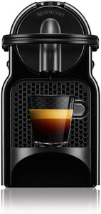 Nespresso Inissia EN80.B Macchina per caffè espresso, a capsule, 1260 W, 1 Tazza, 14 Decibel, 19 bar, Plastica, Nero (Black)