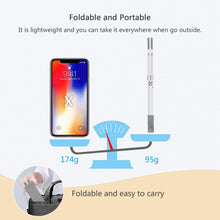 Carica l'immagine nel visualizzatore di Gallery, BoYata Supporto PC Portatile, Supporto per Laptop Multi-Angolo Regolabile w Compatibile per Laptop MacBook PRO/Air, Surface Laptop, Samsung, HP (Argenté-N23)