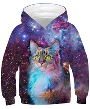 Carica l&#39;immagine nel visualizzatore di Gallery, Goodstoworld Felpa 3D Bambino Hoodie HD Lupo Battle Stampa con... - Ilgrandebazar