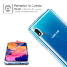 Carica l&#39;immagine nel visualizzatore di Gallery, Leathlux Cover Samsung Galaxy A10 Custodia Trasparente + Pellicola chiaro - Ilgrandebazar