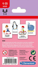 Carica l&#39;immagine nel visualizzatore di Gallery, Clementoni- Mimo, Carte da Gioco per Bambini, Multicolore, 16174 Mimo Single