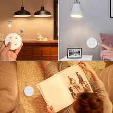 Carica l&#39;immagine nel visualizzatore di Gallery, Paio Interruttore per Luce Senza Fili, LoraTap Interruttore Remoto con Base Magnetica + 2 Ricevitore a Relè, Telecomando 200m 230V, On/Off Switch Wireless per Lampade e Apparecchi Elettrici