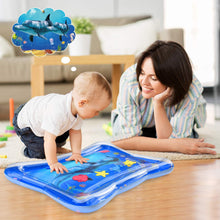 Carica l'immagine nel visualizzatore di Gallery, Joyjoz Tappetino Acqua per Bambini TummyTime Gonfiabile, Tappeto per Giocare, Tappetino per Gioco Sensoriale, per Bambini ai Primi Passi, a Partire dai 3 Mesi