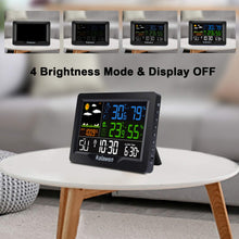 Carica l&#39;immagine nel visualizzatore di Gallery, Kalawen Stazione Meteo Meterologica Automatica Digitale Wireless con... - Ilgrandebazar