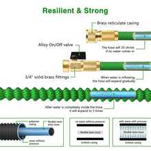 Carica l&#39;immagine nel visualizzatore di Gallery, Vegkey Tubo da Giardino, 50FT 15m Irrigazione Estensibile HOSE-0422-19