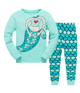 Qzrnly Bambine Giraffa 2 pezzi Pigiama a maniche lunghe per ragazze Pajama... - Ilgrandebazar