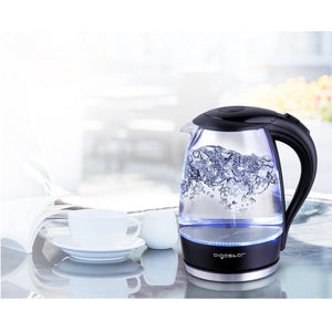 Aigostar Adam 30GOM - Bollitore d'acqua in vetro 1,7 litros, - Ilgrandebazar