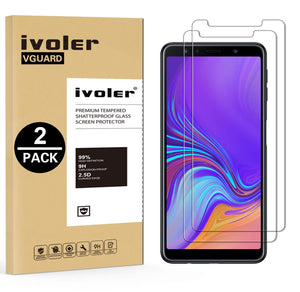 iVoler [2 Pack] Vetro Temperato per Samsung Galaxy A7 2018 / J4 Plus 2018 /... - Ilgrandebazar