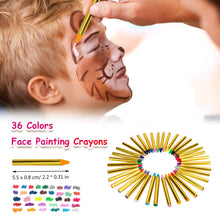 Carica l&#39;immagine nel visualizzatore di Gallery, Natale Trucchi per Truccabimbi,Emooqi 36 Colori Fviso Body Paint 36 - Ilgrandebazar