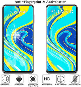 ANEWSIR 3X Pellicola Protettiva per Xiaomi Redmi Note 9S/Note 9 PRO/ 9 PRO Max Vetro temperato, Facile da Pulire Installazione， Trasparente Screen Protector per Redmi Note 9S/Note 9 PRO/ 9 PRO Max