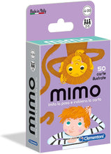 Carica l&#39;immagine nel visualizzatore di Gallery, Clementoni- Mimo, Carte da Gioco per Bambini, Multicolore, 16174 Mimo Single