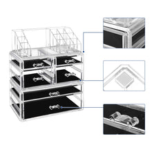 Carica l&#39;immagine nel visualizzatore di Gallery, SONGMICS Cosmetic Organizer Scatola Organizzatore Acrilico JKA008 - Ilgrandebazar