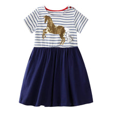 Carica l&#39;immagine nel visualizzatore di Gallery, VIKITA Vestito Ricamo Floral Manica Lunga Cotone Bambina LH3660 7T - Ilgrandebazar