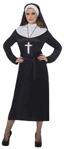 SMIFFYS Smiffy's, nero Costume da suora, abito e copricapo Donna, EU... - Ilgrandebazar