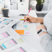 Carica l&#39;immagine nel visualizzatore di Gallery, 12 Evidenziatori Pastello - Doppia Punta, Grossa e Fine - Set da 12 Colori... - Ilgrandebazar