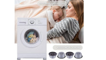 Carica l&#39;immagine nel visualizzatore di Gallery, 8 Pcs Piedini Antivibrazione Lavatrice Supporto Universale Contro le Vibrazioni Piedini di Gomma Antivibranti e Antiscivolo per Mobili ed Elettrodomestici