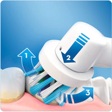 Carica l&#39;immagine nel visualizzatore di Gallery, Oral-B Pro 2 2500 Crossaction Spazzolino Elettrico Ricaricabile, 1 Manico Nero, 2 Modalità tra cui Protezione Gengive, 1 Testina, Custodia da Viaggio