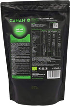 Carica l'immagine nel visualizzatore di Gallery, Cuori di semi di canapa sgusciati BIO di Canah 1 kg - ricchi di proteine, fibre, Omega 3, aminoacidi e minerali - snack vegano sano Fonte di Omega 6