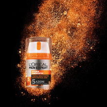 Carica l'immagine nel visualizzatore di Gallery, Men Expert Crema Viso Uomo Idratante Anti-Fatica Hydra Energetic, con Estratto di Guaranà e Vitamina C, 50 ml