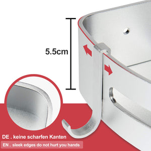 Yorbay Mensola Doccia per Angolo Bagno, Set da 3 pezzi Alluminio Aeronautico... - Ilgrandebazar
