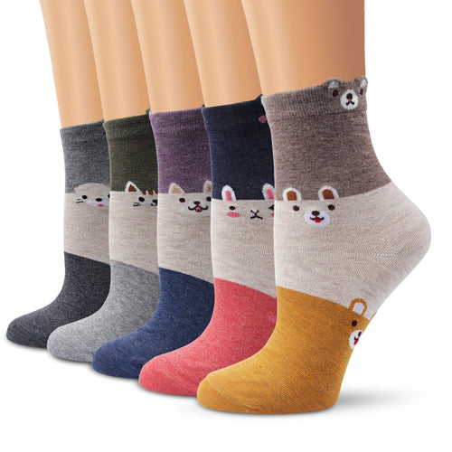 Ambielly cotone calzini termici dei adulti Unisex Calze (5 Gufo) - Ilgrandebazar