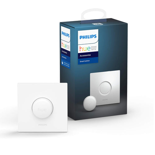 Philips Lighting Hue Smart Button Telecomando per Illuminazione Bianco - Ilgrandebazar