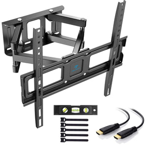 Staffa per TV con movimento 32-55 Pollici / Inclinabile e Girevole 400x400 - Ilgrandebazar