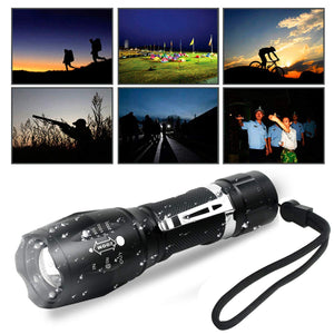 Tattico torcia CREE LED 2000LUMEN super luminoso regolabile Led Flashlight - Ilgrandebazar