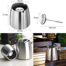Carica l&#39;immagine nel visualizzatore di Gallery, Posacenere Antivento，Posacenere in Acciaio Inox A Prova di Vento con Staffa...
