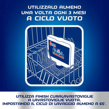 Carica l&#39;immagine nel visualizzatore di Gallery, Finish Curalavastoviglie Additivo Lavastoviglie, Limone, 3 x 250 ml
