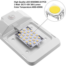 Carica l&#39;immagine nel visualizzatore di Gallery, Kriogor Set di 2 Lampade LED, 24LED 600LM 12V Plafoniera RV Tettuccio Interno Lampadine Illuminazione Auto con Interruttore per Camper Barca