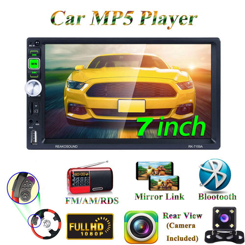 Honboom Autoradio Bluetooth 2 DIN Car Stereo con 7 Pollici HD Touchscreen... - Ilgrandebazar