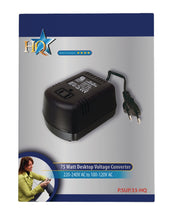 Carica l&#39;immagine nel visualizzatore di Gallery, HQ P.SUP.33-HQ Riduttore di Tensione da 230 V a 110 V, 75 W, Per dispositivi...