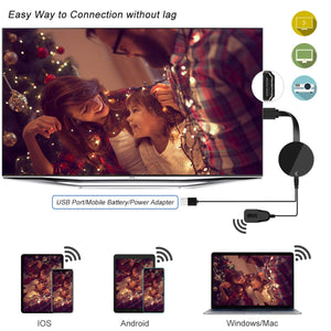 YEHUA Wireless WiFi Display Dongle HDMI 1080P Receiver Supporto... - Ilgrandebazar