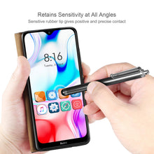 Carica l'immagine nel visualizzatore di Gallery, ivencase Cover per Xiaomi Redmi 8 + Pellicola Protettiva + Penna, Book Cover...