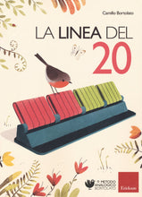 Carica l&#39;immagine nel visualizzatore di Gallery, La linea del 20. Metodo analogico per l&#39;apprendimento del calcolo. Con strumento