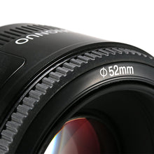 Carica l&#39;immagine nel visualizzatore di Gallery, Yongnuo YN 50mm F/1.8 AF/MF Large Aperture Auto Focus Lens Per Canon - Ilgrandebazar