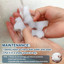 Carica l&#39;immagine nel visualizzatore di Gallery, 4 Paia gel Toe Separatore, barelle in per dita del piede sovrapposte,... - Ilgrandebazar