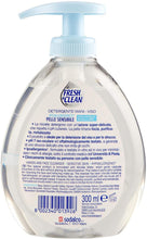 Carica l&#39;immagine nel visualizzatore di Gallery, Fresh &amp; Clean Detergente Mani -Viso Ipoallergenico Pelle Sensibile 300 ml