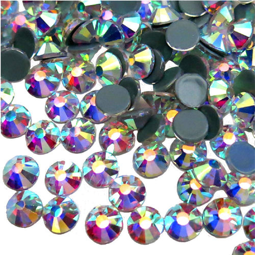 Jollin - strass da incollare con base piatta, SS20 1440pcs, Hotfix Crystal Ab - Ilgrandebazar