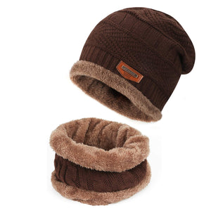 TAGVO Winter Beanie Hat Sciarpa Set Super Soft Fleece Fodera Interna Grande... - Ilgrandebazar