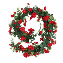 Carica l&#39;immagine nel visualizzatore di Gallery, JUSTOYOU Rose Murraya paniculata Ghirlanda Finto Paniculata- Red - Ilgrandebazar