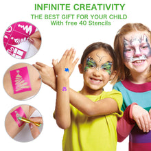 Carica l&#39;immagine nel visualizzatore di Gallery, Trucchi per Truccabimbi,Emooqi 24 Colori Fviso Body Paint Pittura 24 - Ilgrandebazar