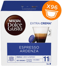 Carica l'immagine nel visualizzatore di Gallery, Nescafé Dolce Gusto Espresso Ardenza Caffè, 6 Confezioni da 16 Capsule (96 Capsule)