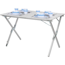 Carica l'immagine nel visualizzatore di Gallery, Tavolo da campeggio Campart Travel TA-0802 - 110 x 70 cm Taglia unica, Grigio - Ilgrandebazar
